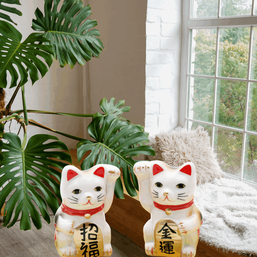 モンステラは風水的にとっても縁起の良い植物なんですよ。

大きくて丸みを帯びた葉、ハート型にも見えるフォルム、そして葉に入る独特の切れ込み（スリット）が、氣（エネルギー）の流れを調整してくれる働きを持っています。