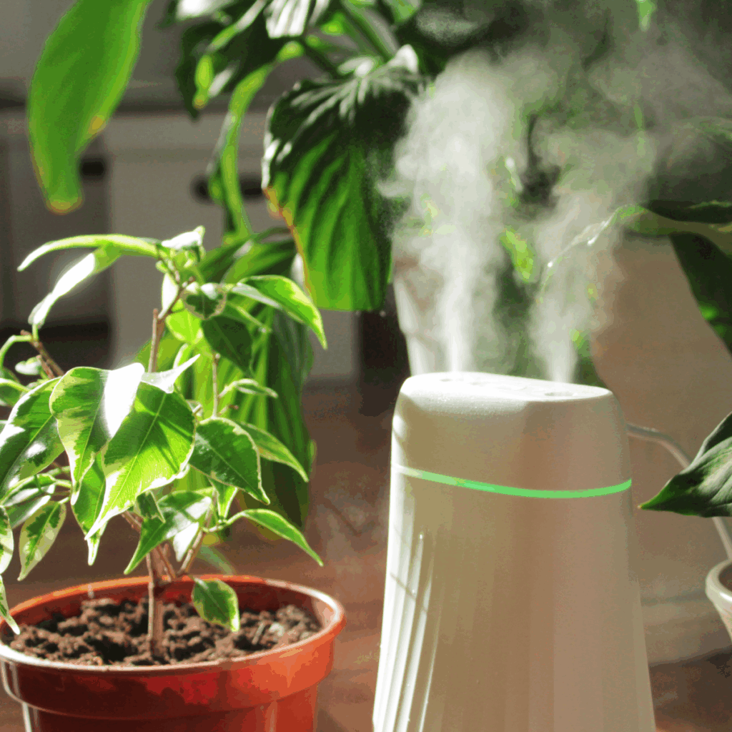エアコンを使うと室内はどうしても乾燥しがち。人間の肌と同じように、植物も乾燥が苦手です。